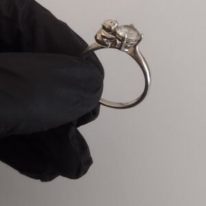 Jeulia Sterling Silver Ring 925 Hug Me Love Bear Round Cut Sterling S10.25